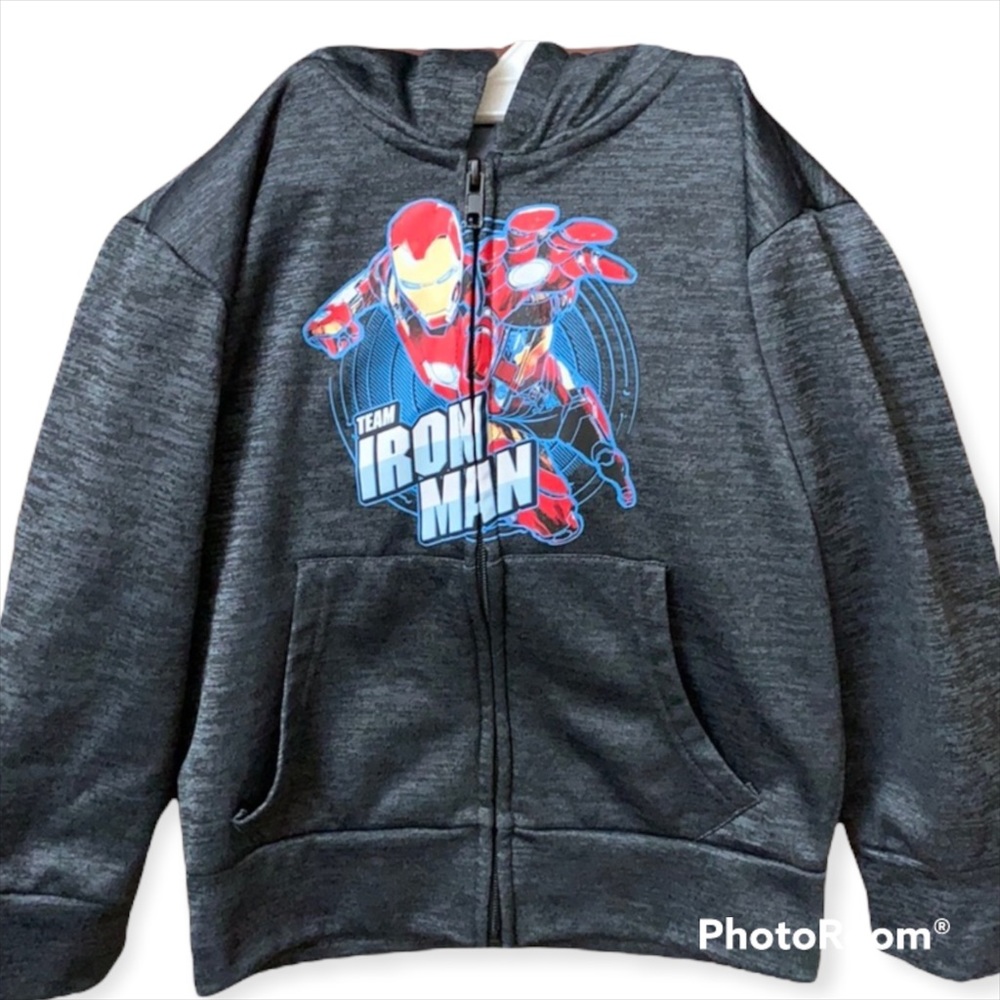 Marvel Iron Man kids Hoodie Sweater Jacket